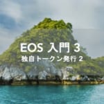 EOSIO Developer Portal 解説　独自トークンの発行 第2回